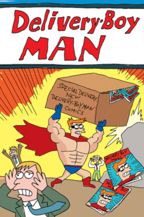 Movie poster for The Adventures of Delivery-Boy Man (2010)