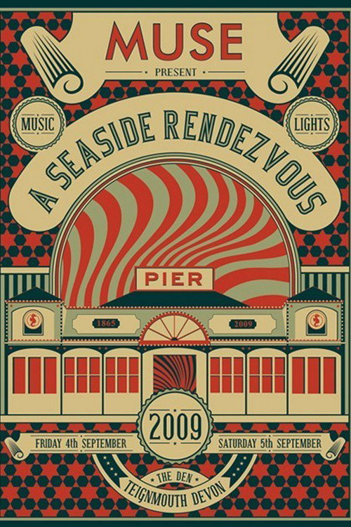 Movie poster for Muse: A Seaside Rendezvous (2009)