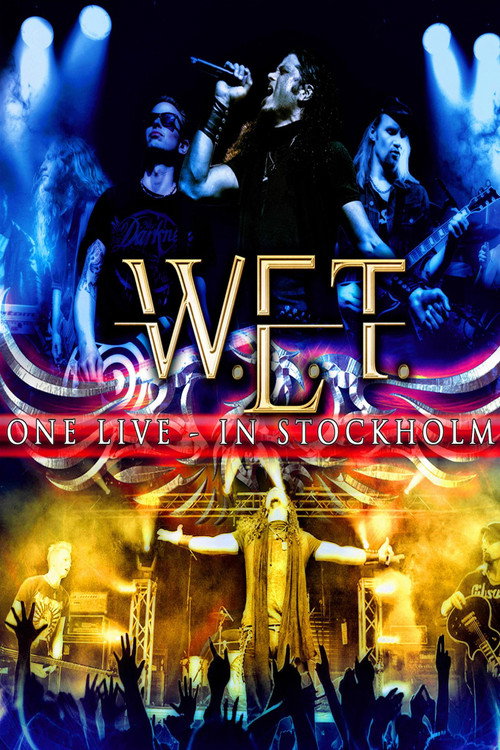Movie poster for W.E.T - One Live in Stockholm (2014)