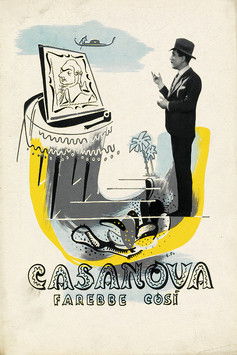 Movie poster for Casanova farebbe così! (1942)