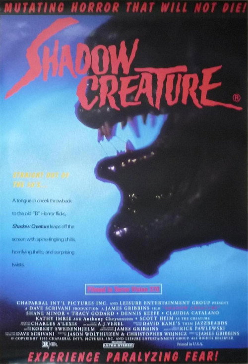 Movie poster for Shadow Creature (1995)