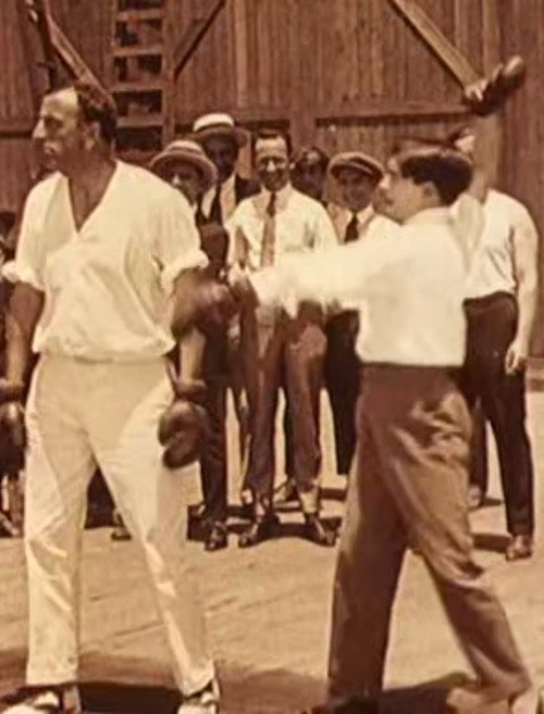 Movie poster for Champion de boxe (1911)