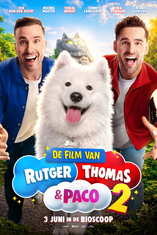 Movie poster for De film van Rutger, Thomas & Paco 2 (2026)