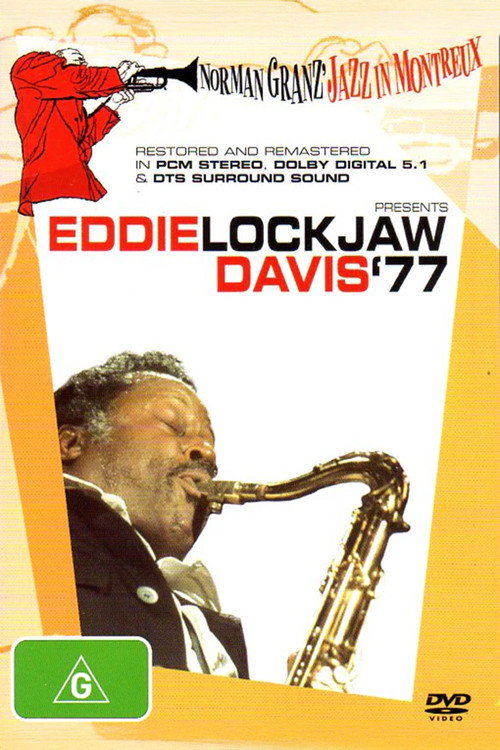 Movie poster for Norman Granz' Jazz In Montreux Presents Eddie Lockjaw Davis '77 (2005)