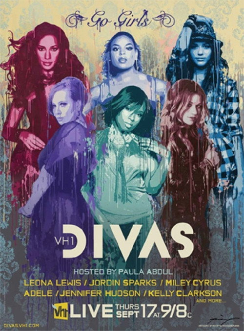 Movie poster for VH1 Divas 2009 (2009)