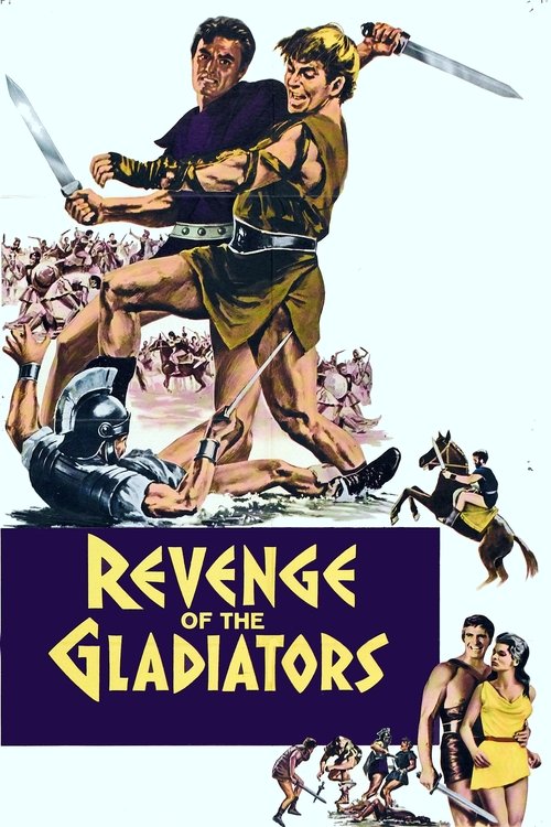 Movie poster for The Revenge of the Gladiators (1964)