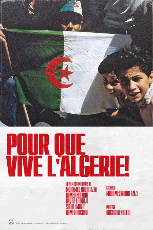 Movie poster for So that Algeria May Live (1972)
