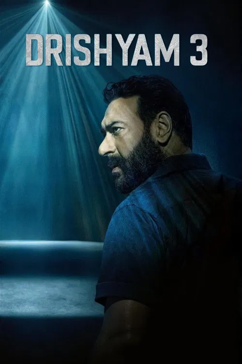Movie poster for Drishyam 3 (2026)