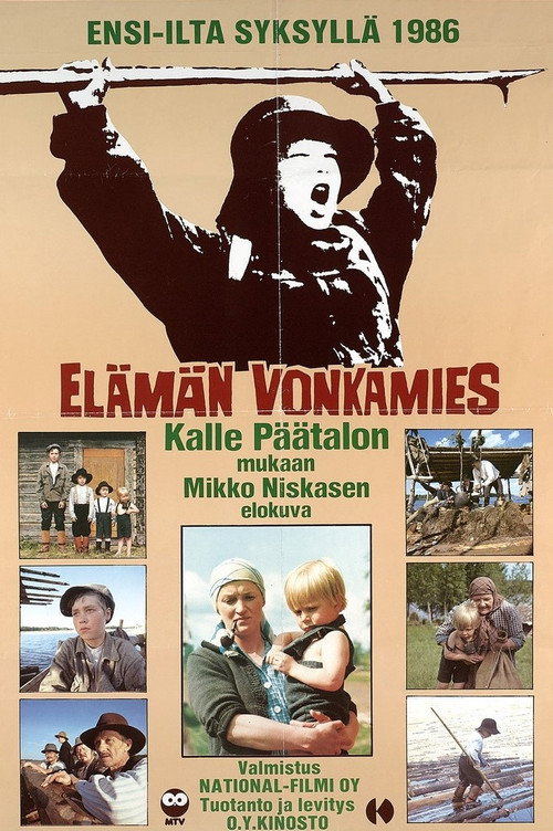 Movie poster for Elämän vonkamies (1986)