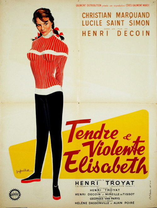 Movie poster for Tender and Violent Elisabeth (1960)