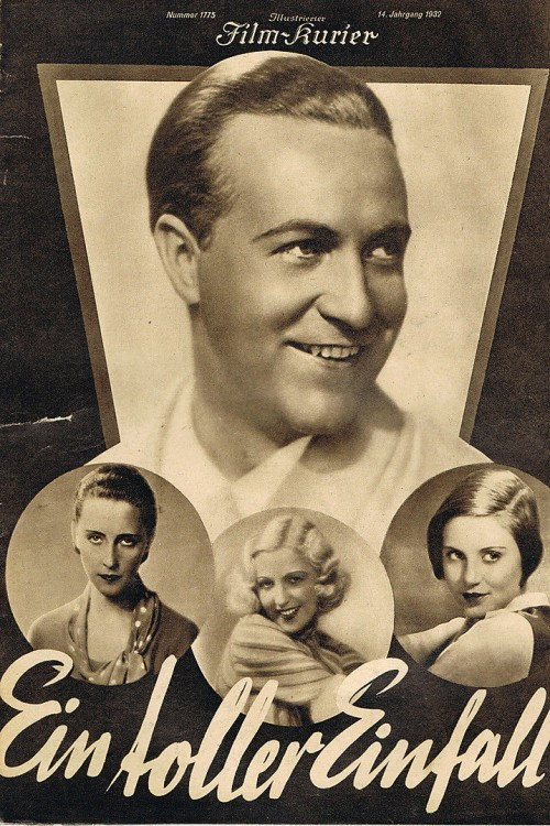 Movie poster for A Mad Idea (1932)