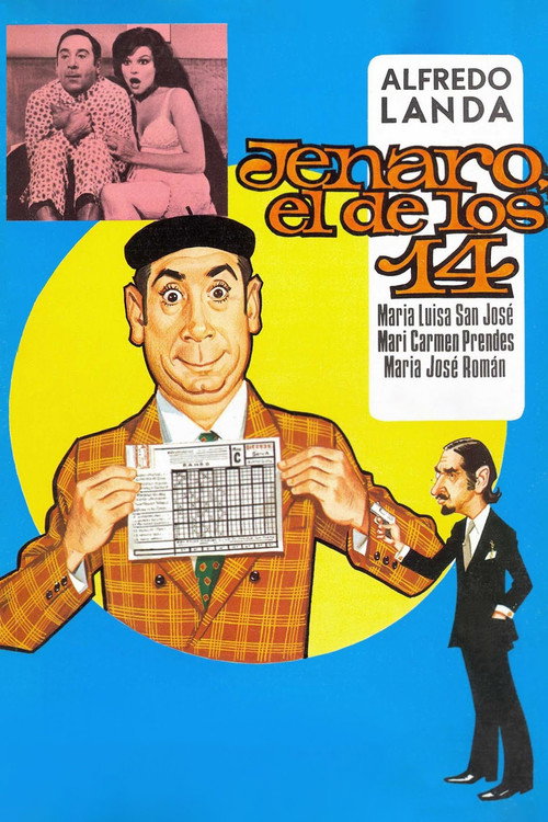 Movie poster for Jenaro, el de los 14 (1974)