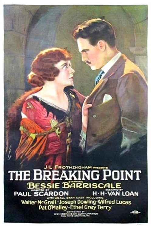 Movie poster for The Breaking Point (1921)