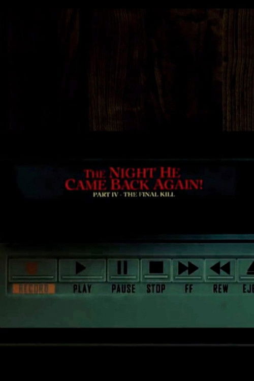 Movie poster for The Night He Came Back Again! Part IV: The Final Kill (2019)