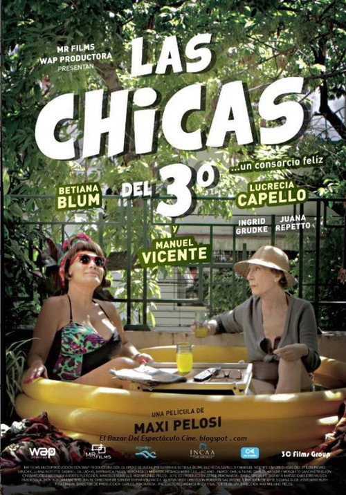 Movie poster for Las chicas del 3º (2014)