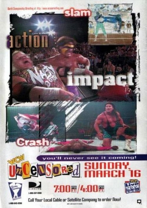 Movie poster for WCW Uncensored 1997 (1997)