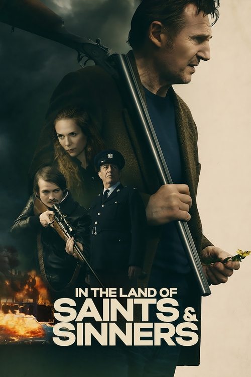 Movie poster for In the Land of Saints and Sinners (2023)