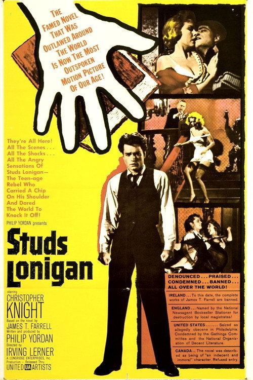 Movie poster for Studs Lonigan (1960)