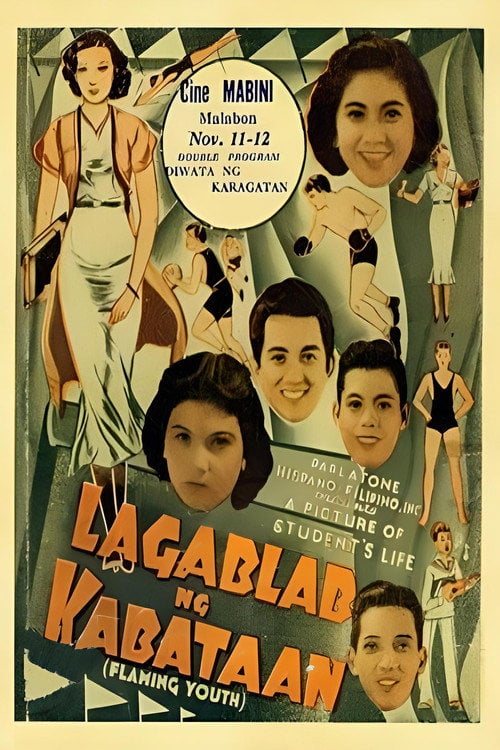 Movie poster for Lagablab Ng Kabataan (1936)