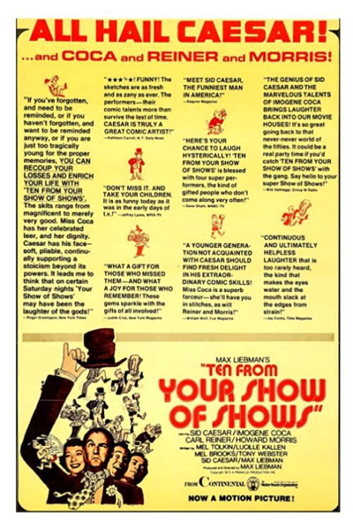 Movie poster for Ten from Your Show of Shows (1973)