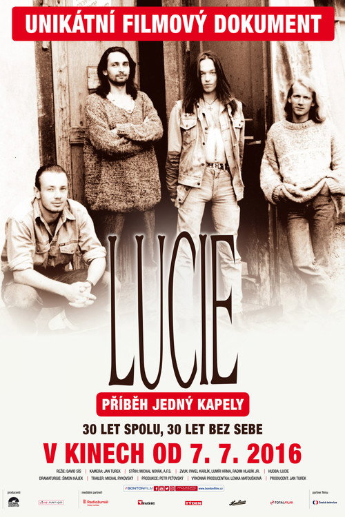 Movie poster for Lucie: Příběh jedný kapely (2016)