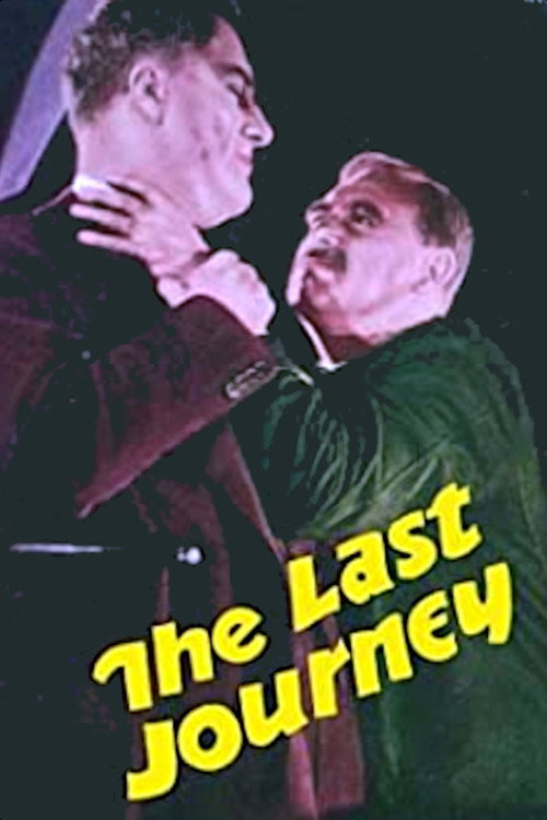 Movie poster for The Last Journey (1935)