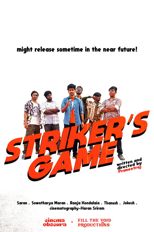 Movie poster for STRIKER'S GAME (2023)