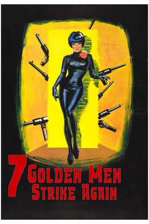 Movie poster for Seven Golden Men Strike Again (1966)