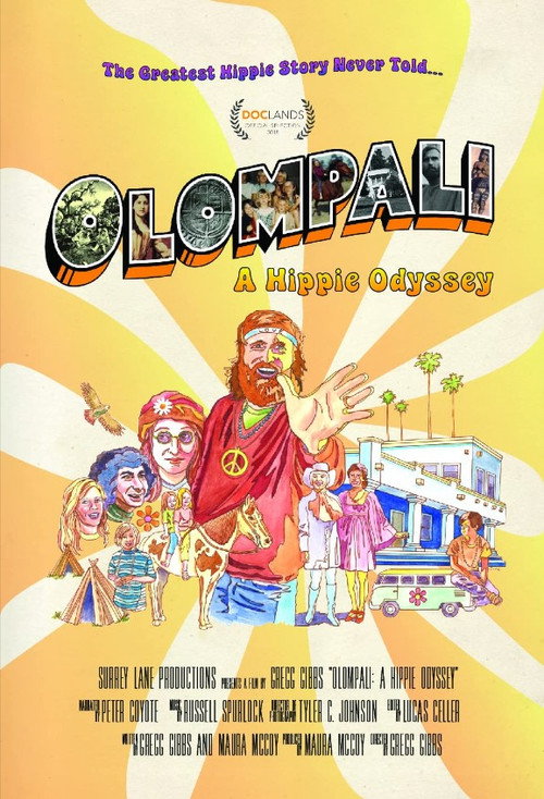 Movie poster for Olompali: A Hippie Odyssey (2019)