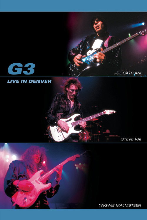 Movie poster for G3: Live in Denver (2004)
