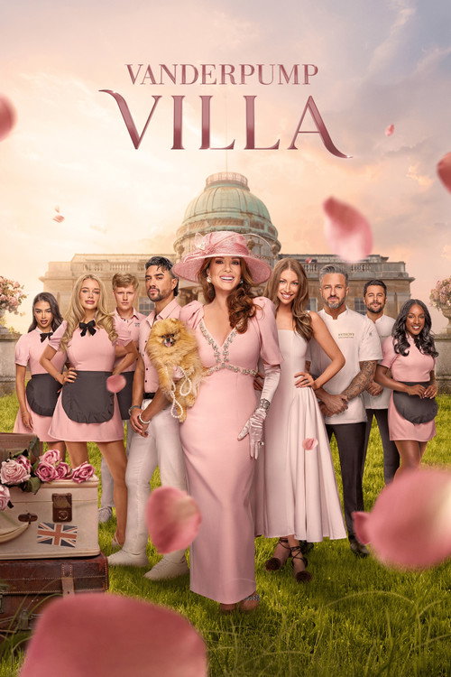 Series poster for Vanderpump Villa (2024)