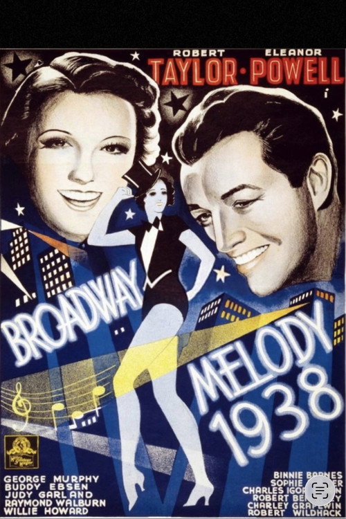 Movie poster for Broadway Melody of 1938 (1937)