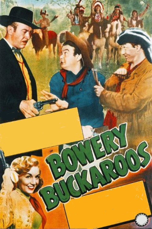 Movie poster for Bowery Buckaroos (1947)