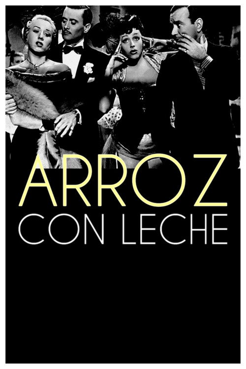 Movie poster for Arroz con leche (1950)