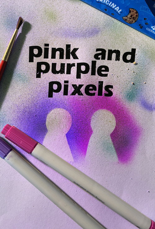Movie poster for Pink and Purple Pixels (2025)