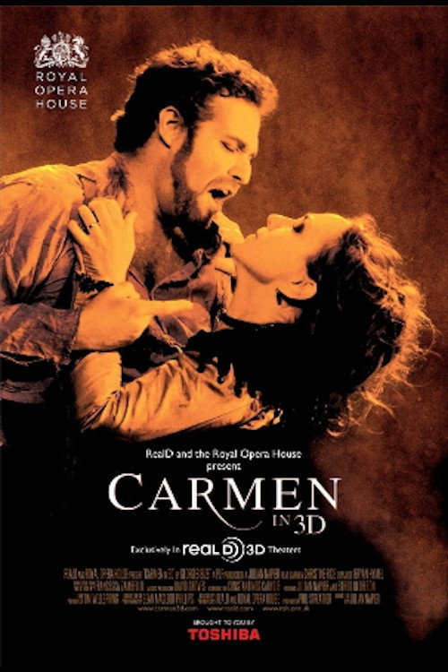 Movie poster for Carmen in 3D (2011)