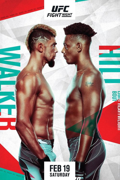 Movie poster for UFC Fight Night 201: Walker vs. Hill (2022)