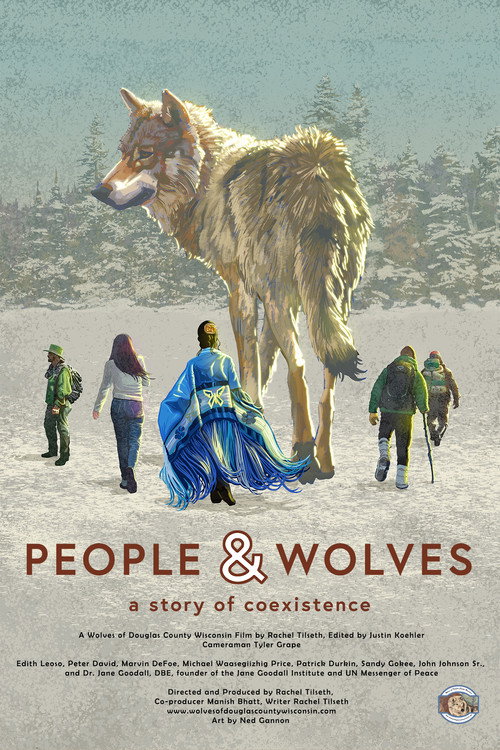 Movie poster for People & Wolves: a story of coexistence (2024)