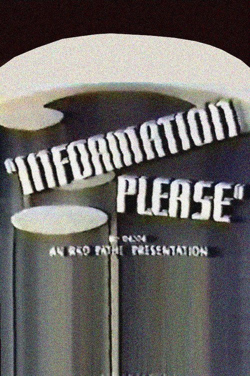 Movie poster for Information Please: Series 1, No. 1 (1939)
