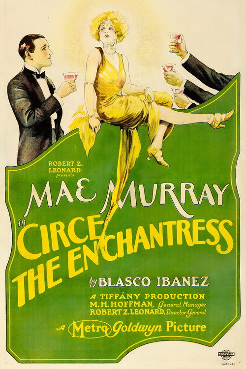 Movie poster for Circe the Enchantress (1924)