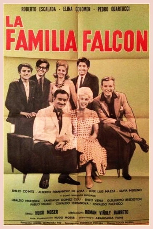 Movie poster for La familia Falcón (1963)