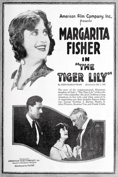 Movie poster for The Tiger Lily (1919)