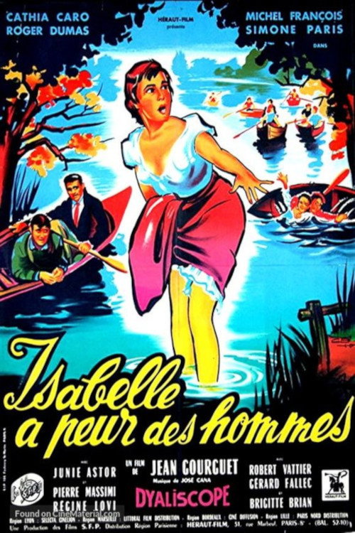 Movie poster for Isabelle Is Afraid of Men (1957)