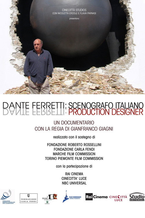 Movie poster for Dante Ferretti: Production Designer (2010)
