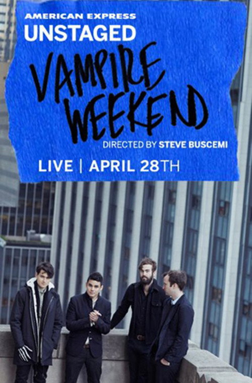 Movie poster for AMEX Unstaged Presents: Vampire Weekend (2013)