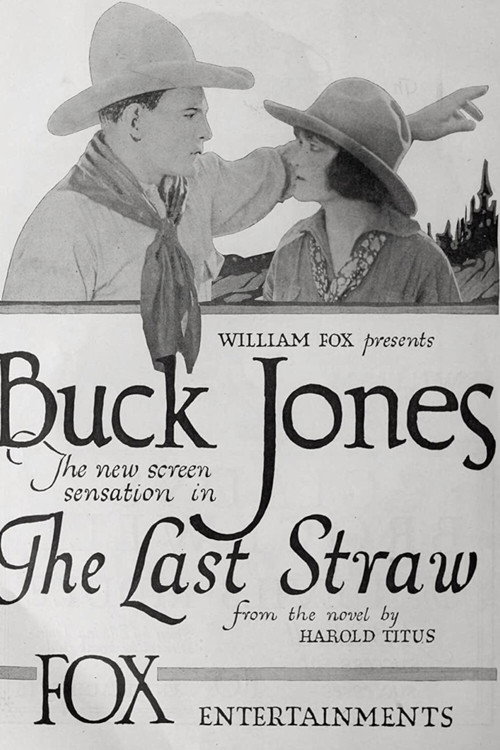 Movie poster for The Last Straw (1920)