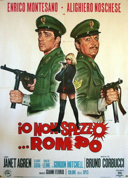 Movie poster for Io non spezzo... rompo (1971)