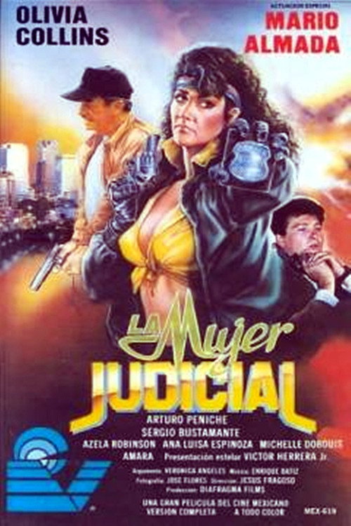 Movie poster for La mujer judicial (1990)