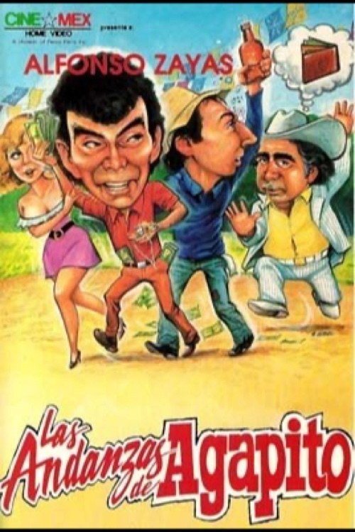 Movie poster for Las andanzas de Agapito (1991)