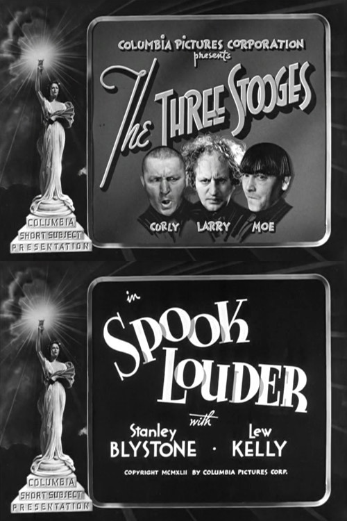 Movie poster for Spook Louder (1943)